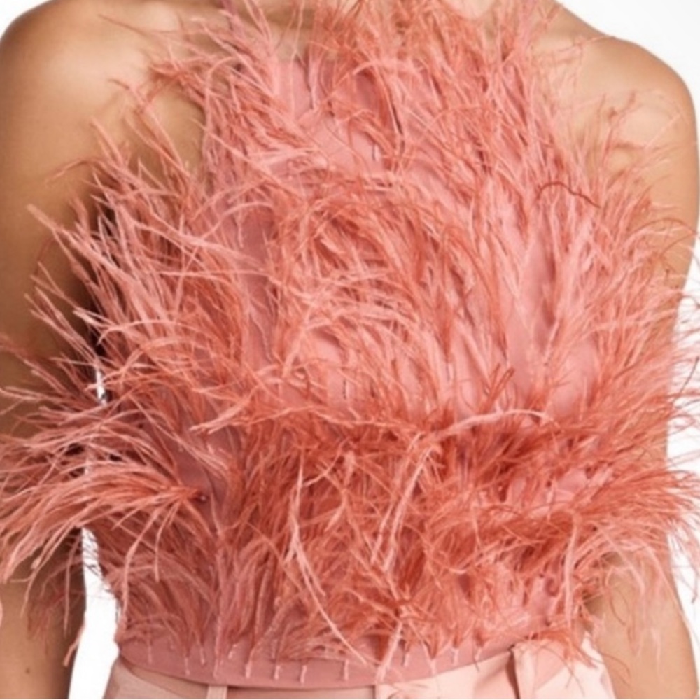 CULT GAIA FEATHER TOP